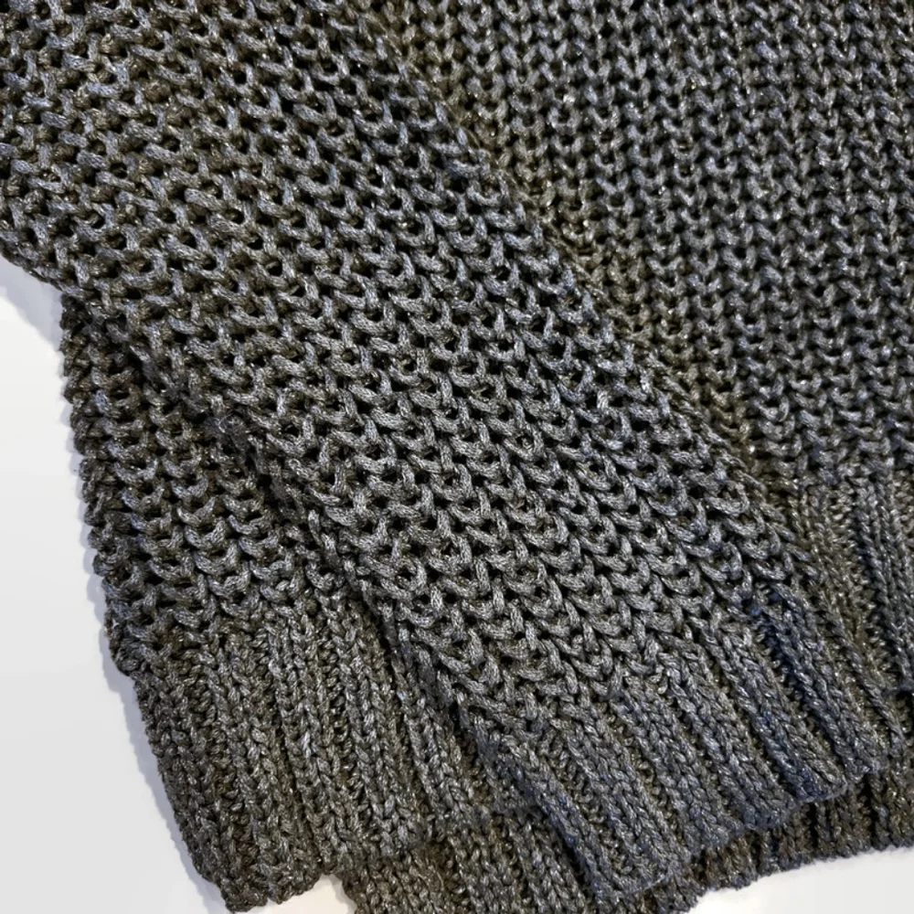 Rag & Bone Gray Metallic Sweater - Picture 8 of 12